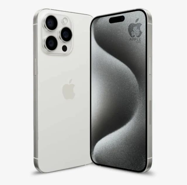 Смартфон Apple iPhone 15 Pro 128 ГБ, Dual: nano SIM + eSIM, White. Без RuStore. - изображение №2