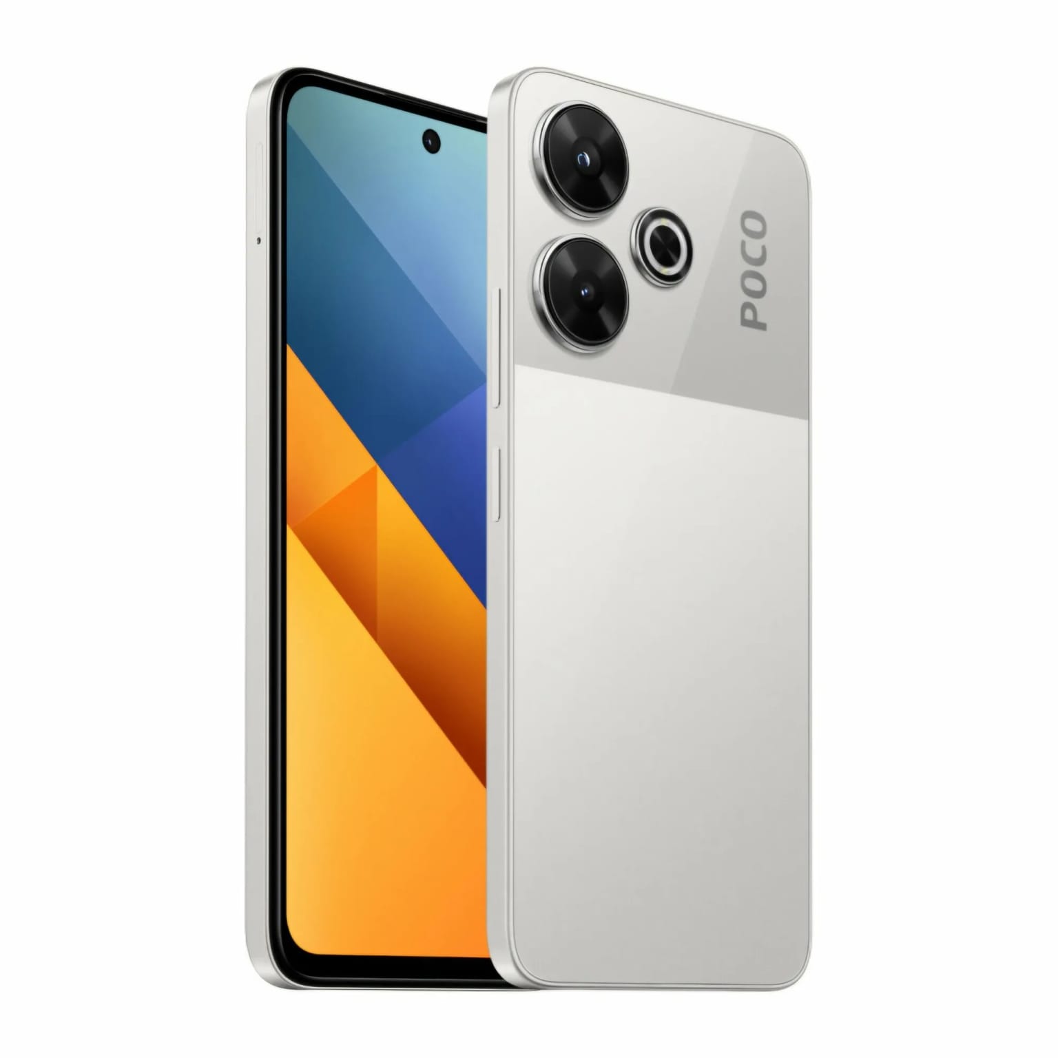 Смартфон Xiaomi.Poco M6 6/128Gb Silver Dual: nanoSIM+eSIM EU - изображение №1