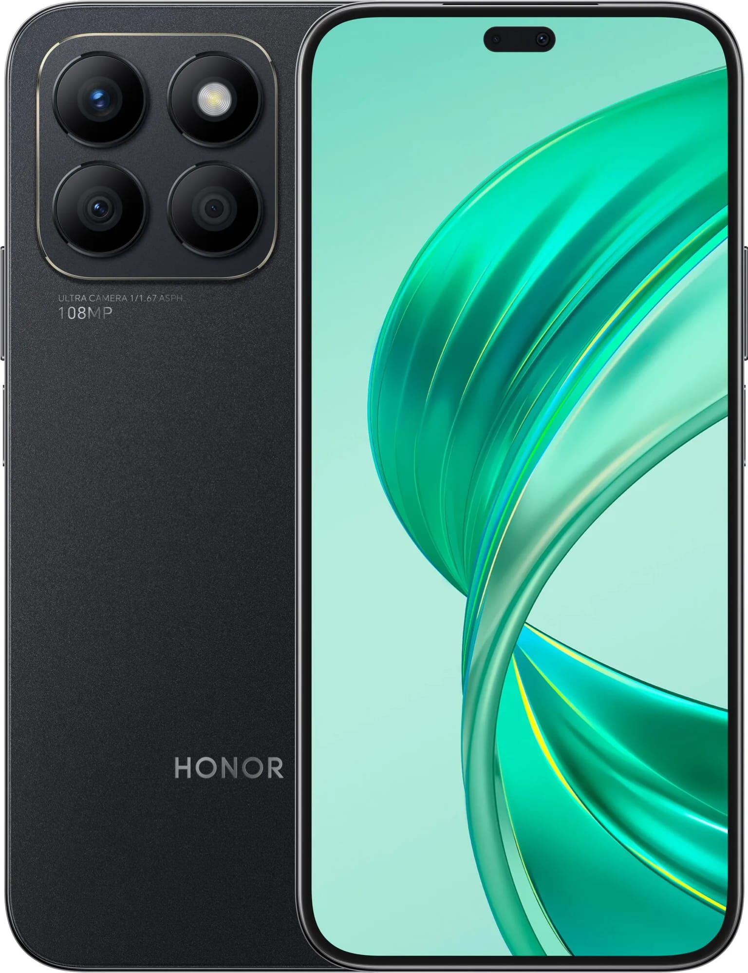 Смартфон HONOR X8b 8/256 ГБ Global для РФ, Dual nano SIM, midnight black - изображение №1
