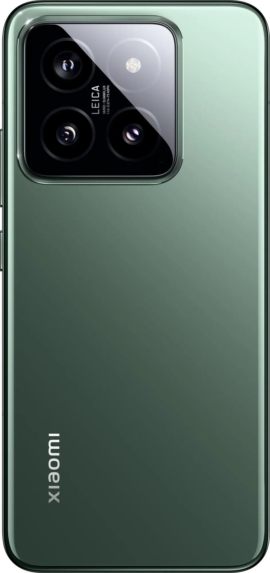 Смартфон Xiaomi 14 12/256GB EU, Dual: nano SIM + eSIM, Green - изображение №5
