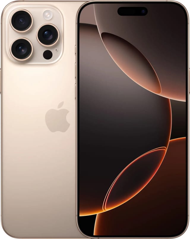 Смартфон Apple iPhone 16 Pro Max 256 ГБ, Dual: nano SIM + nano SIM, Desert Titanium (пустынный титановый) - изображение №1