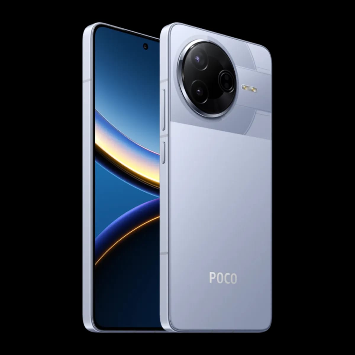 Смартфон Xiaomi Poco F7 Pro 5G 12/256 GB, Blue (синий, голубой) EU (без RUStore) - изображение №1