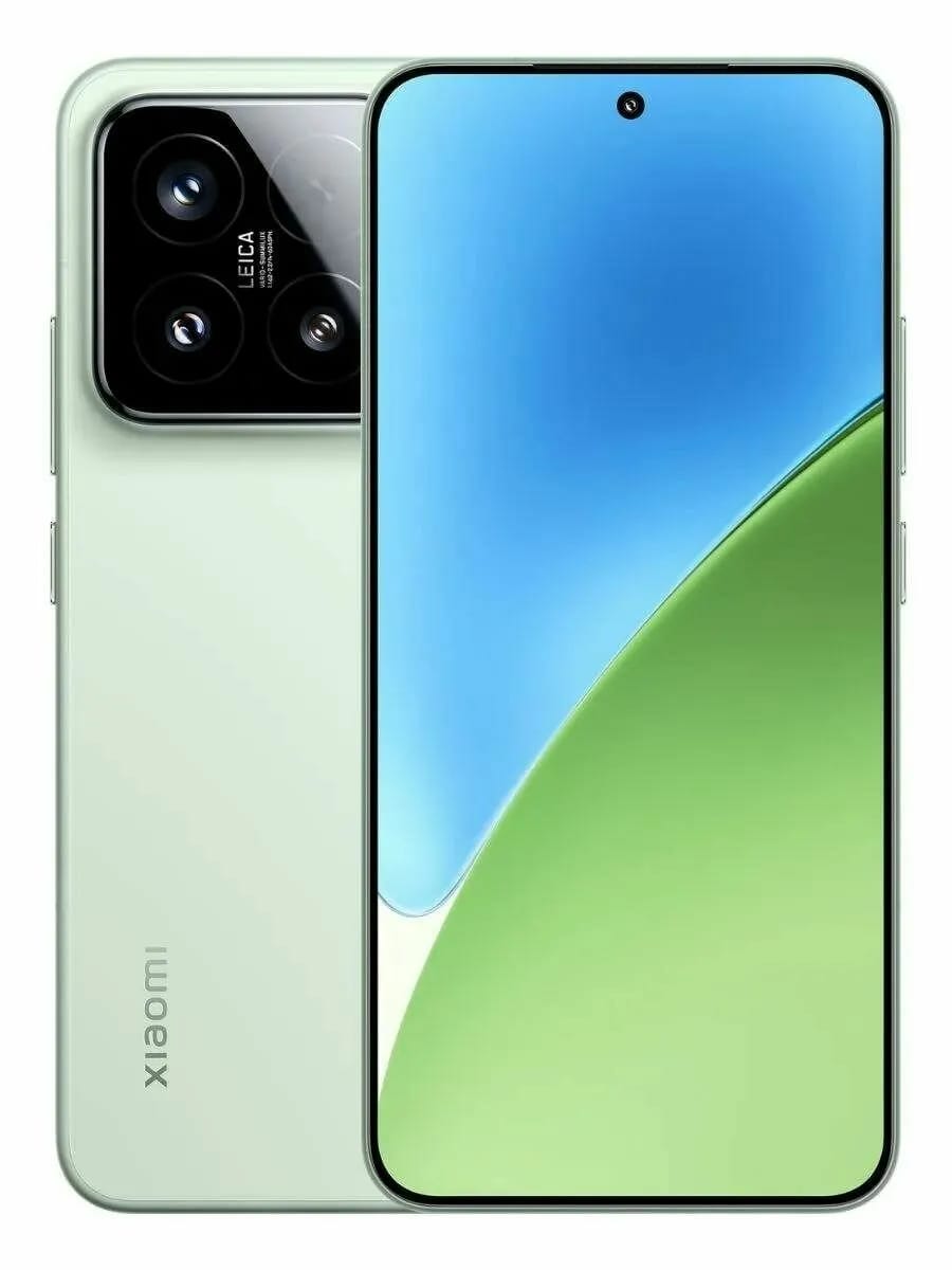 Смартфон Xiaomi MI 15 5G 12/256 ГБ, Dual nano SIM+eSIM, Green зеленый EU (без RUStore) - изображение №1