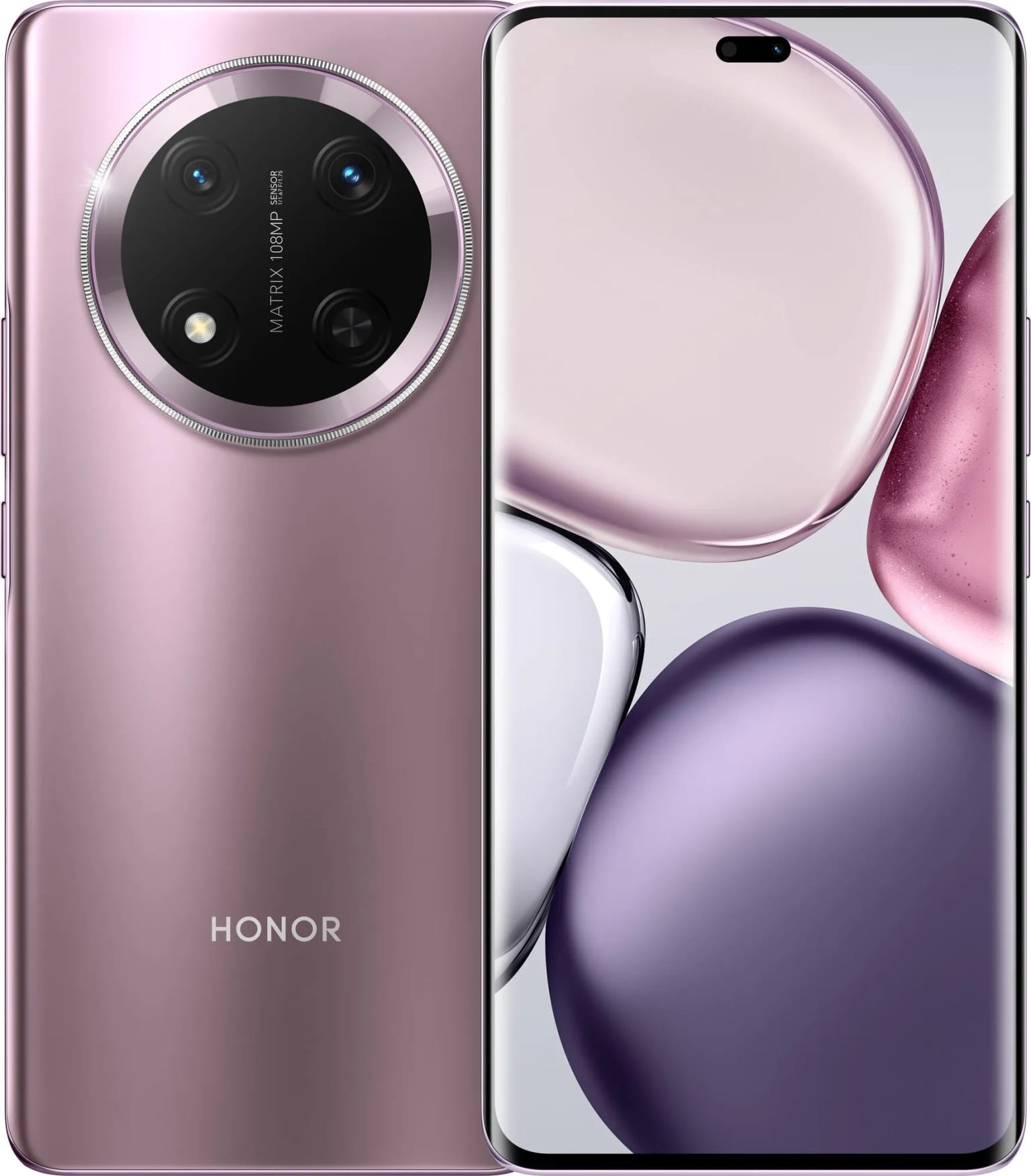 Смартфон HONOR X9c 8/256 ГБ Global для РФ, Dual nano SIM, фиолетовый - изображение №1