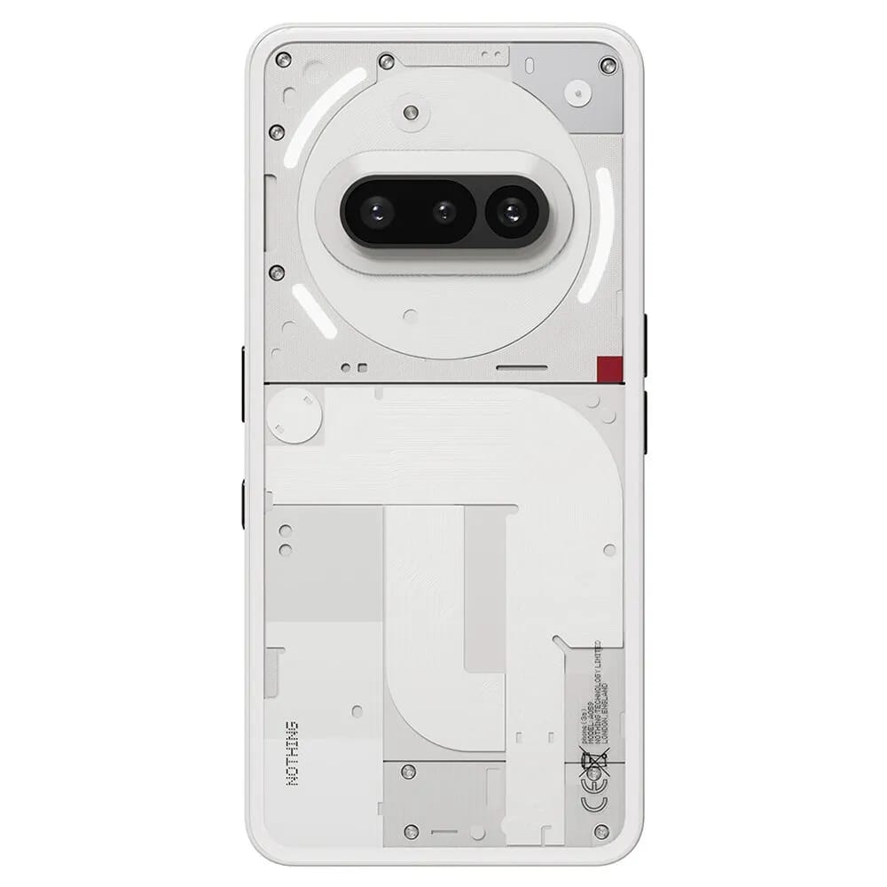 Смартфон Nothing phone 3a 12/256GB Global, Dual nano SIM, White - изображение №3