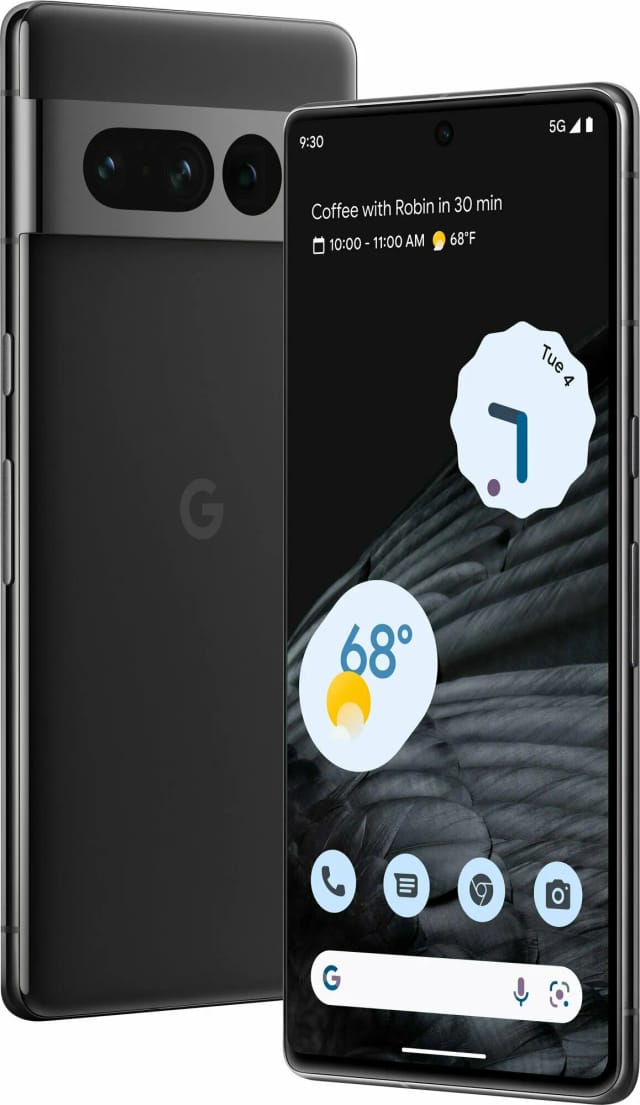 Смартфон Google Pixel 7 Pro, 12/512 ГБ, Dual: nano SIM + eSIM, Obsidian | Обсидиан - изображение №5