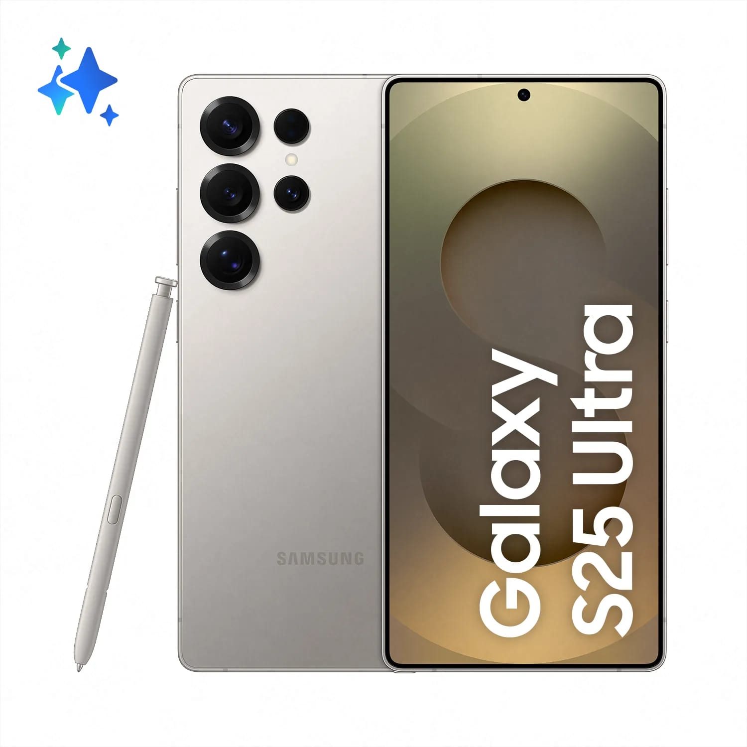 Смартфон Samsung S25 Ultra 12/512Gb Gray , Dual: nano SIM + eSIM, серый титан - изображение №1