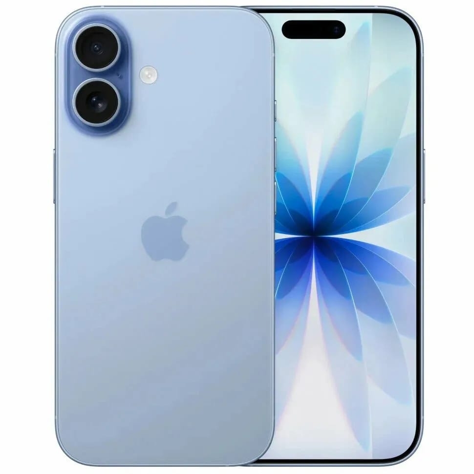 Смартфон Apple iPhone 17 256GB, Mist Blue (голубой), без RuStore/MAX - изображение №1