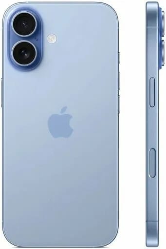 Смартфон Apple iPhone 17 256GB, Mist Blue (голубой), без RuStore/MAX - изображение №2