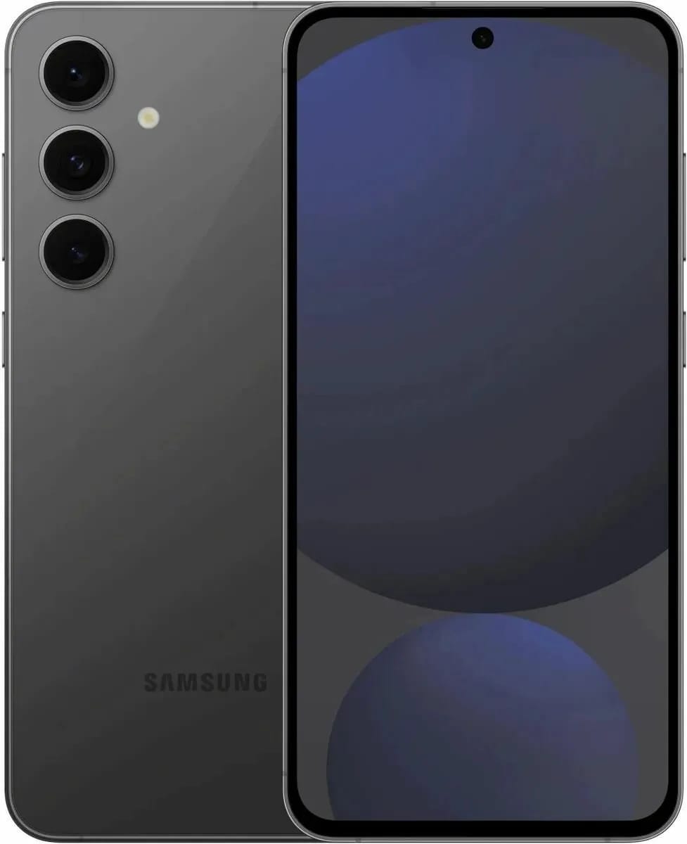 Смартфон Samsung Galaxy S24FE 8/128 ГБ, Dual: nanoSIM + eSIM, Graphite (Графитовый) - изображение №1