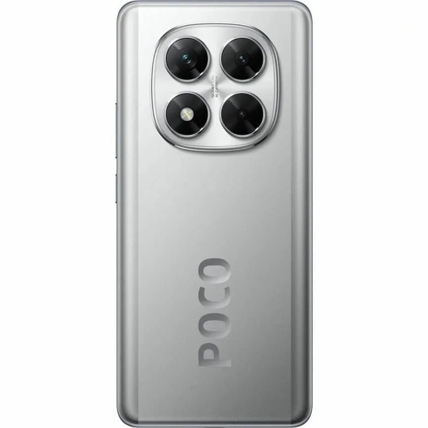 Смартфон Poco X7 5G, 12/512GB, 6,67", 5G, 50 МП, Silver/серебристый, EU - изображение №2