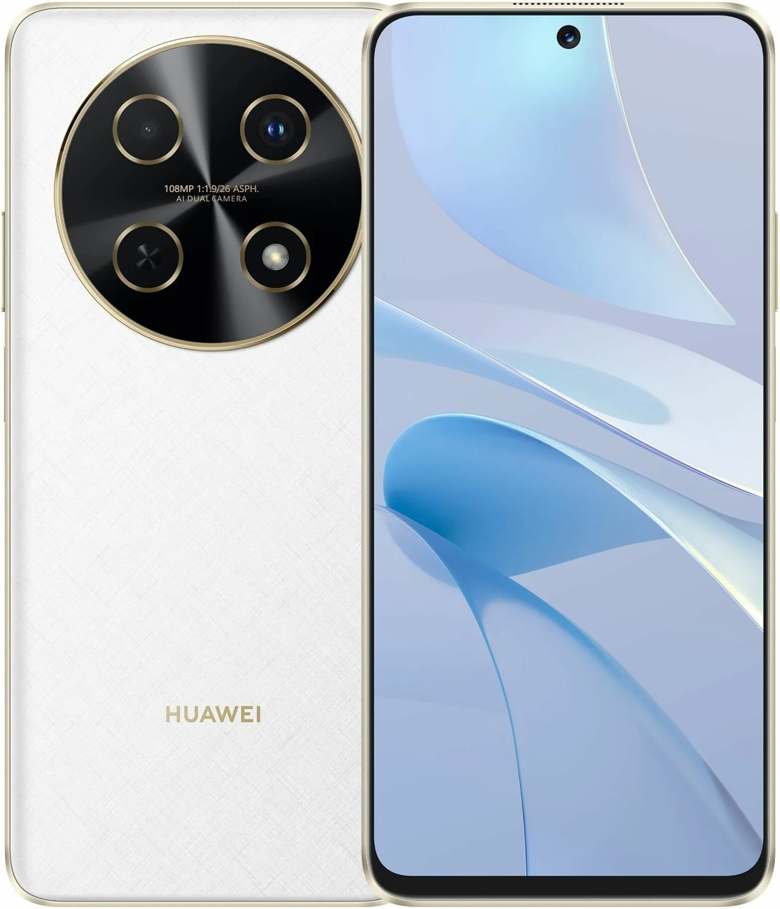 Смартфон HUAWEI Nova 13i, экран 6.7", Android, Белый, 8/128ГБ - изображение №1