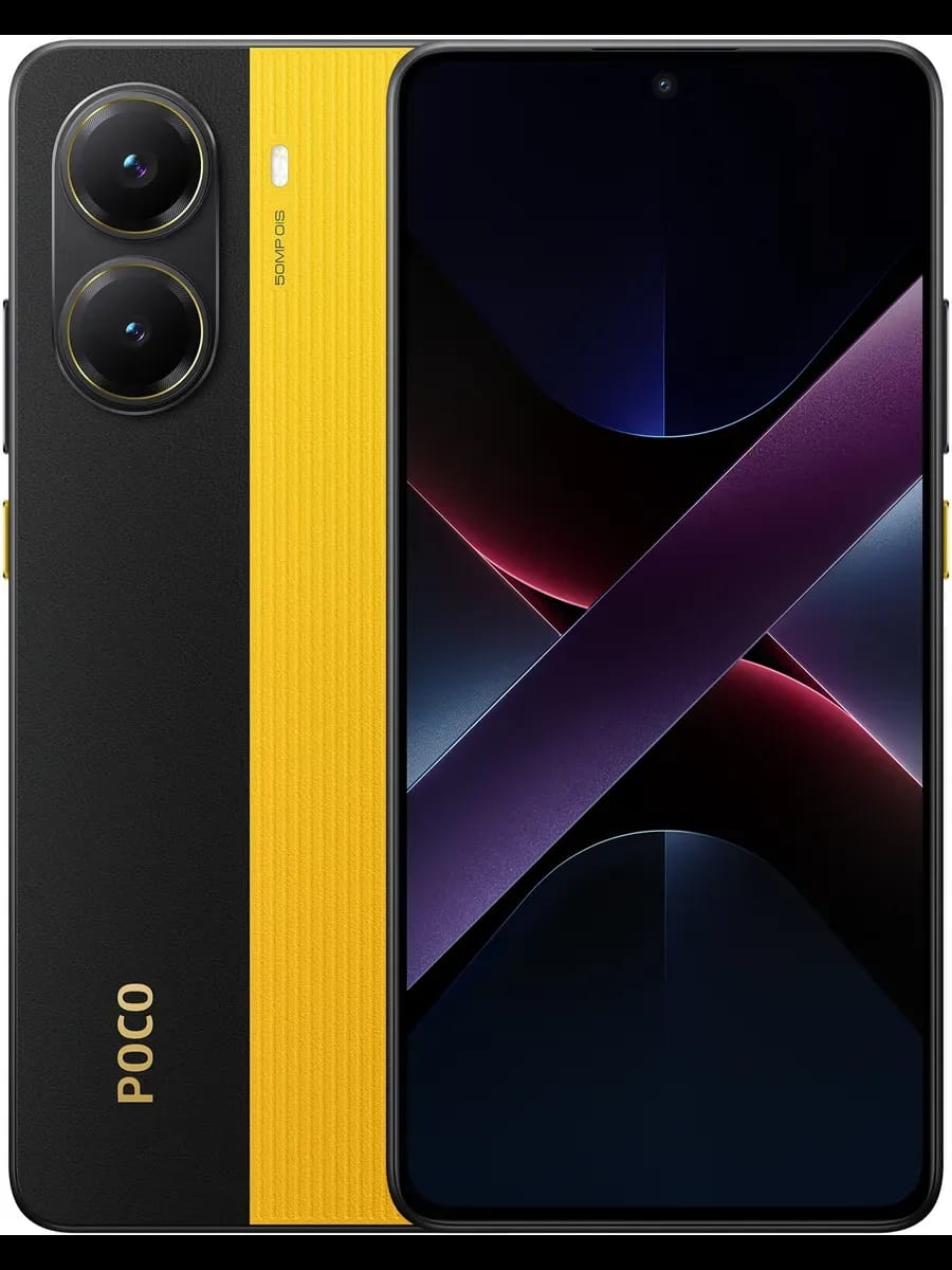 Смартфон Xiaomi Poco X7 Pro 5G 8/256 ГБ Global, Dual nano sim, желтый (yellow) - изображение №1