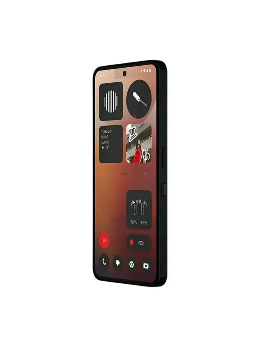 Смартфон Nothing phone (3a) 12/256GB Global, Dual nano SIM, Black - изображение №4