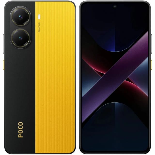 Смартфон Xiaomi Poco X7 Pro 5G 8/256 ГБ Global, Dual nano sim, желтый (yellow) - изображение №3