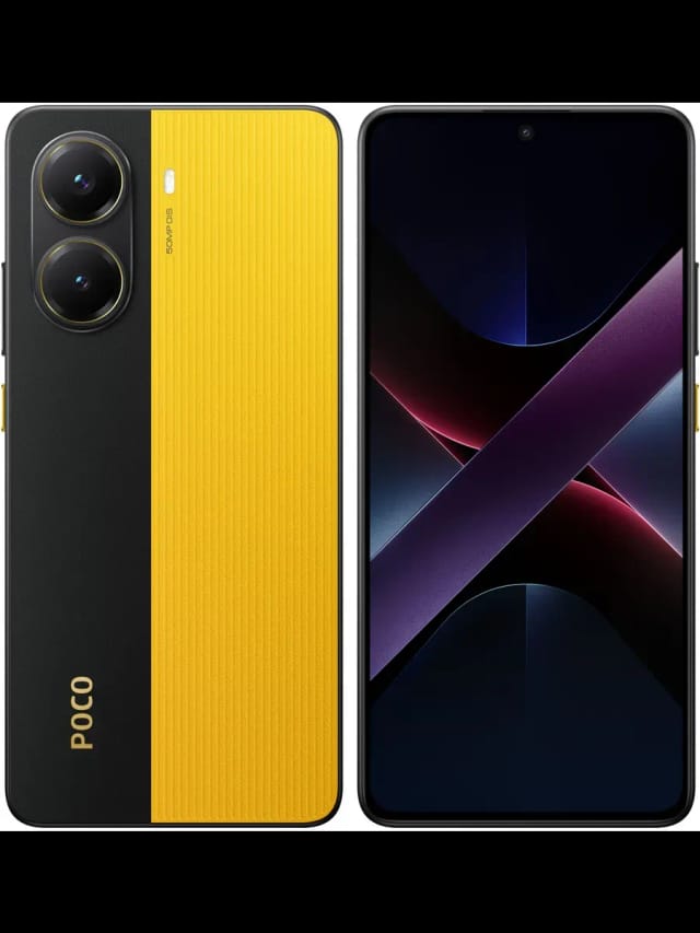 Смартфон Xiaomi Poco X7 Pro 5G 8/256 ГБ Global, Dual nano sim, желтый (yellow) - изображение №2