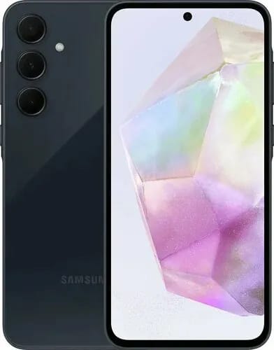 Смартфон Samsung Galaxy A35 6/128 Dual: nano SIM + eSim Navy синий - изображение №1
