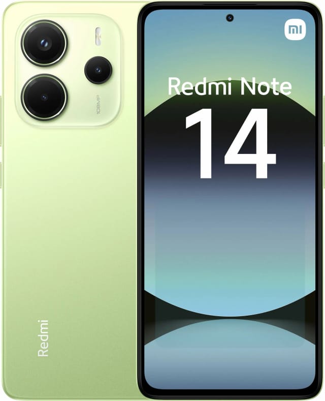 Смартфон Xiaomi Redmi Note 14 8/256 ГБ Global, Lime Green, зеленый - изображение №2