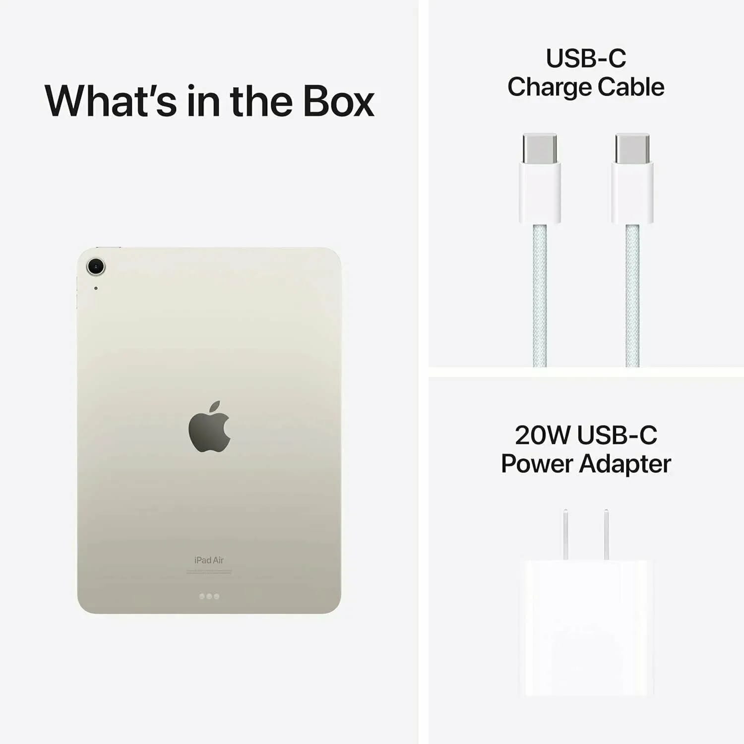 Планшет Apple iPad Air 11, 2025, M3, Wi-Fi, 128GB, Starlight - изображение №6