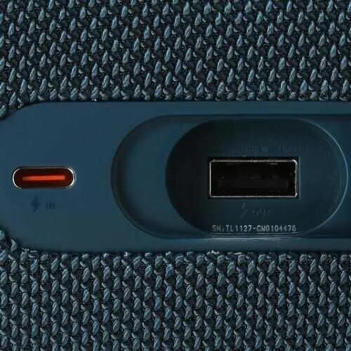 Портативная акустика JBL Charge 5, колонка, цвет Blue, (синий) - изображение №8