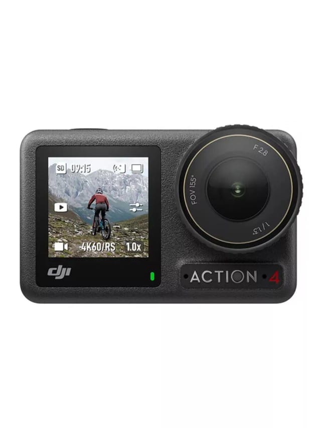 Экшн-камера DJI Osmo Action 4 Adventure Combo, 4K с матрицей 1/1,3 дюйма, черный - изображение №1