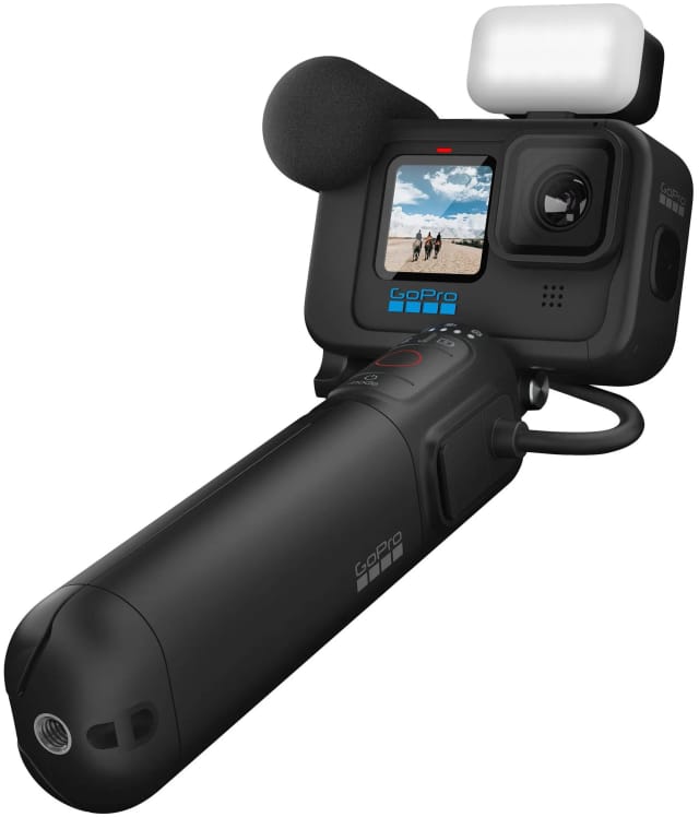 Экшн-камера GoPro HERO11 Black Creator Edition, 27.6МП, 1720 мА·ч, черный - изображение №6