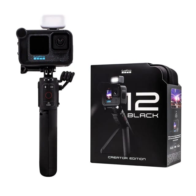Экшн-камера GoPro HERO12 Black Creator Edition, 27.6МП, 1720 мА·ч, черный - изображение №20