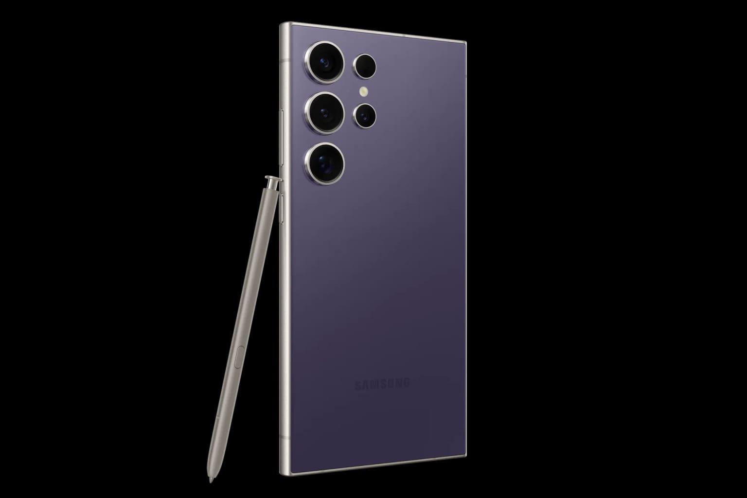 Смартфон Samsung Galaxy S24 Ultra 12/256 ГБ, Dual: nano SIM + eSIM, Titanium Violet - изображение №3