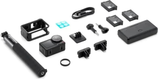 Экшн камера DJI Osmo Action 5 Pro Adventure Combo, 48МП, сенсорный экран - изображение №4