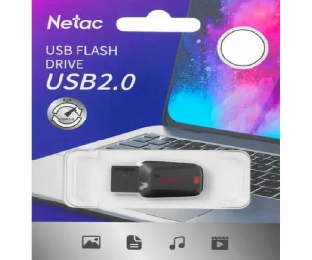 накопитель памяти 64 гб Netac U197 64 ГБ, 1 шт., черный/красный - изображение №13