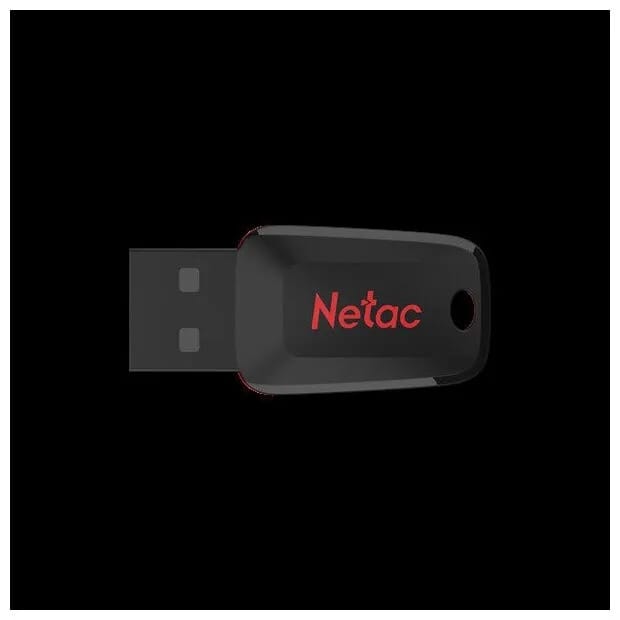 накопитель памяти 32 гб Netac U197 32 ГБ, 1 шт., черный красный - изображение №2