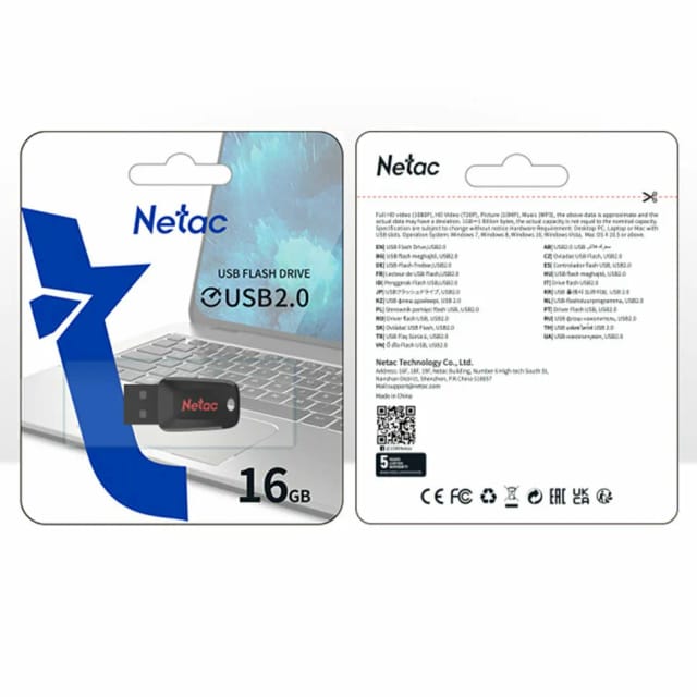 флеш накопитель usb 16 гб Netac U197 16 ГБ, 1 шт., черный/красный - изображение №8