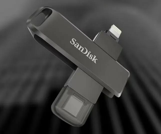 Флешка SanDisk 128GB iXpand Luxe Type-C, Lightning - изображение №15
