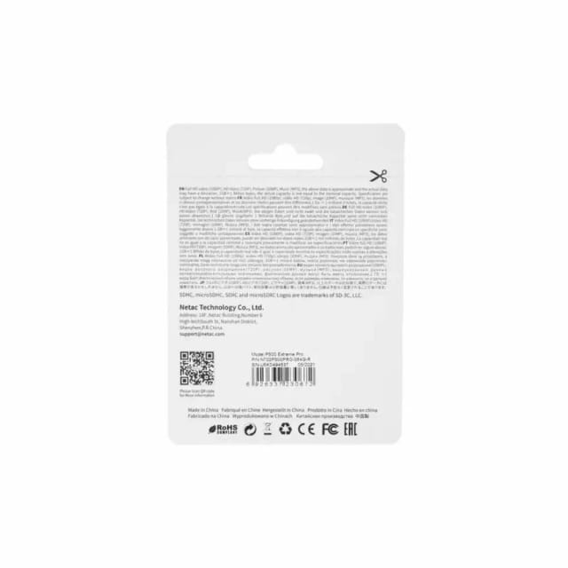 Карта памяти Netac microSDXC 64 ГБ Class 10, V30, A1, UHS-I U3, R 100 МБ/с, адаптер на SD, 1 шт., черный/красный - изображение №18