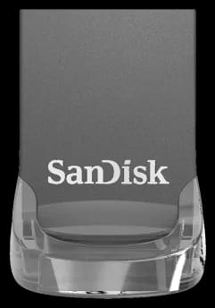 Флешка SanDisk Ultra Fit USB 3.1 CZ430 64 ГБ, 1 шт., черный - изображение №4