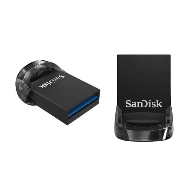 Флешка SanDisk Ultra Fit USB 3.1 CZ430 64 ГБ, 1 шт., черный - изображение №13