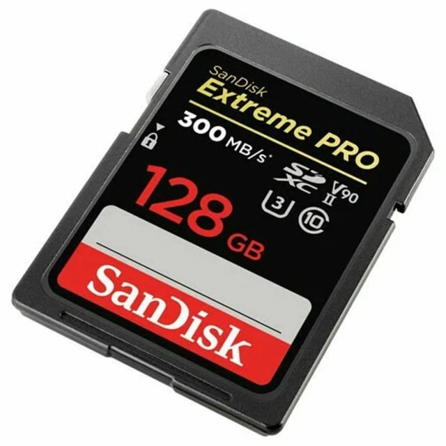 Карта памяти Sandisk 128ГБ SDSDXDK-128G-GN4IN UHS-II U3 черный - изображение №2