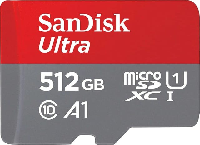 Карта памяти 512Gb - SanDisk Ultra MicroSDXC Class 10 UHS-I - изображение №2