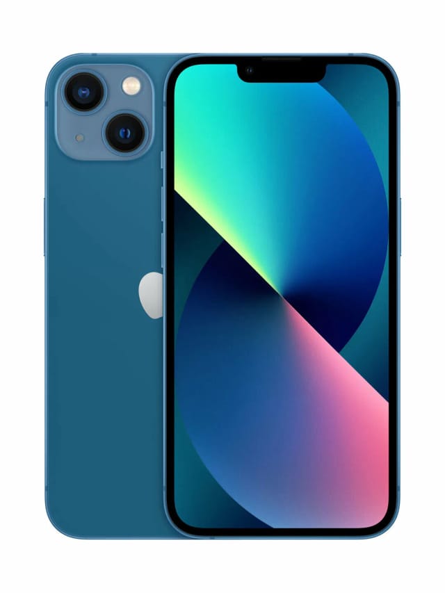 Смартфон Apple iPhone 13 128 ГБ, Dual: nano SIM + eSIM, синий - изображение №2