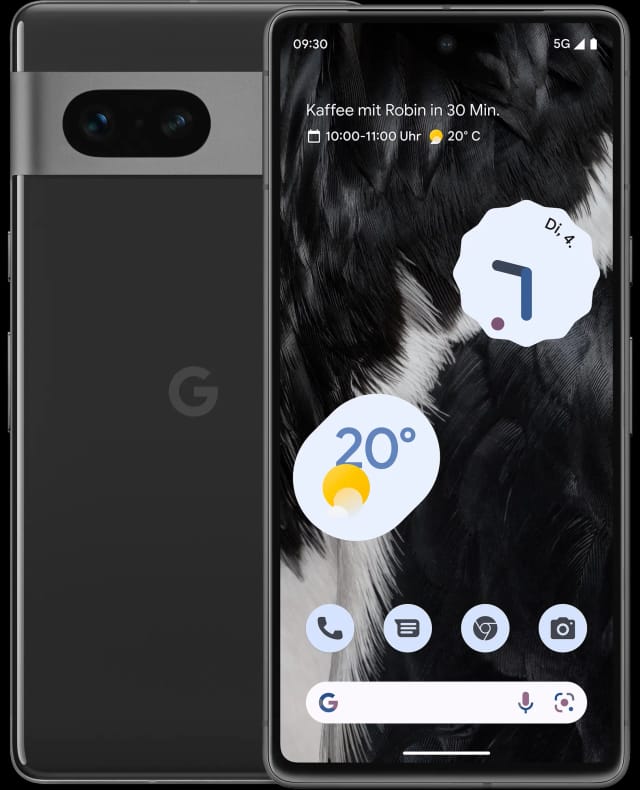 Смартфон Google Pixel 7 8/128 ГБ, Dual: nano SIM + eSIM, Obsidian (Чёрный) - изображение №1