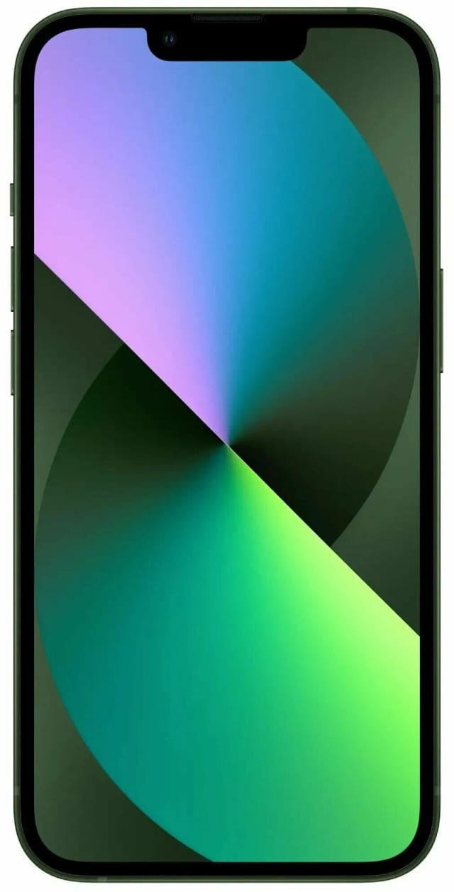 Смартфон Apple iPhone 13 128 ГБ, Dual: nano SIM + eSIM, альпийский зеленый - изображение №2