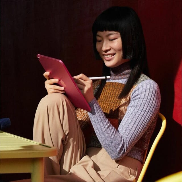 10.9" Планшет Apple iPad 10.9 2022, 256 ГБ, Wi-Fi, цвет розовый - изображение №9