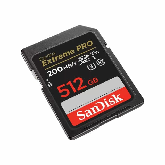 Флеш накопитель 512 Гб SanDisk SDXC 512GB Extreme Pro UHS-I V30 U3 200/140 MB/s - изображение №5