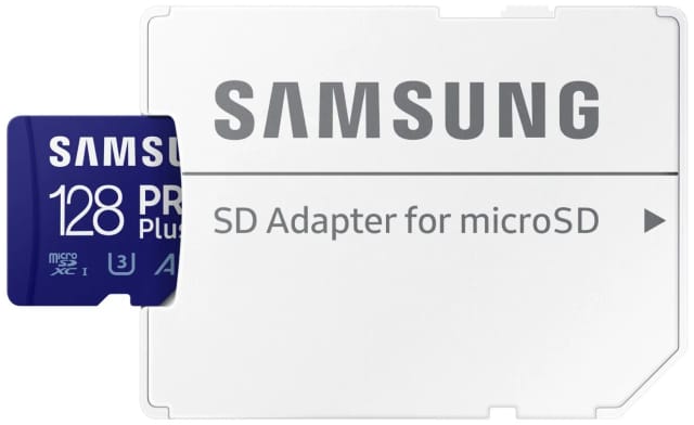 Карта памяти Samsung microSDXC 128 ГБ Class 10, V30, A2, UHS-I U3, R/W 160/120 МБ/с, адаптер на SD, 1 шт, синий - изображение №4