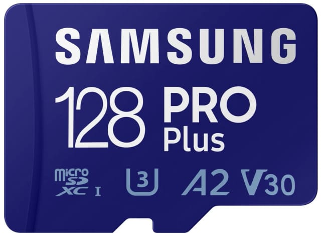 Карта памяти Samsung microSDXC 128 ГБ Class 10, V30, A2, UHS-I U3, R/W 160/120 МБ/с, адаптер на SD, 1 шт, синий - изображение №3