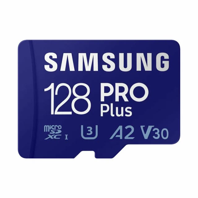 Карта памяти Samsung microSDXC 128 ГБ Class 10, V30, A2, UHS-I U3, R/W 160/120 МБ/с, адаптер на SD, 1 шт, синий - изображение №7