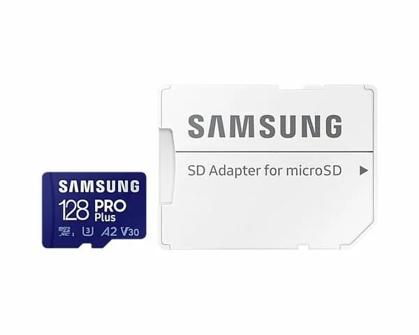 Карта памяти Samsung microSDXC 128 ГБ Class 10, V30, A2, UHS-I U3, R/W 160/120 МБ/с, адаптер на SD, 1 шт, синий - изображение №9