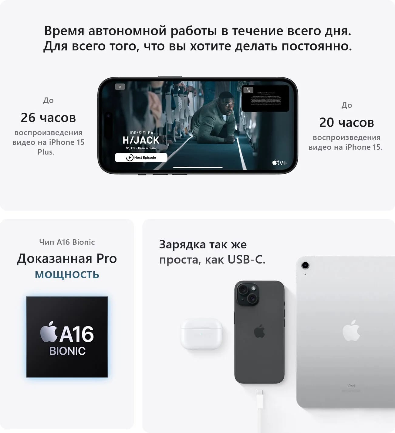 Смартфон Apple iPhone 15 512 ГБ, Dual: nano SIM + eSIM, желтый - изображение №8