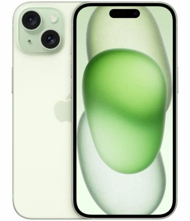 Смартфон Apple iPhone 15 512 ГБ, Dual: nano SIM + eSIM, зеленый - изображение №2