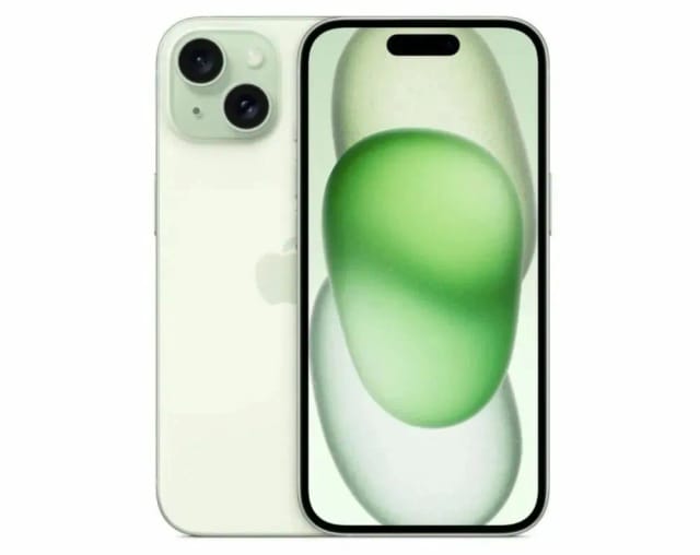 Смартфон Apple iPhone 15 512 ГБ, Dual: nano SIM + eSIM, зеленый - изображение №1